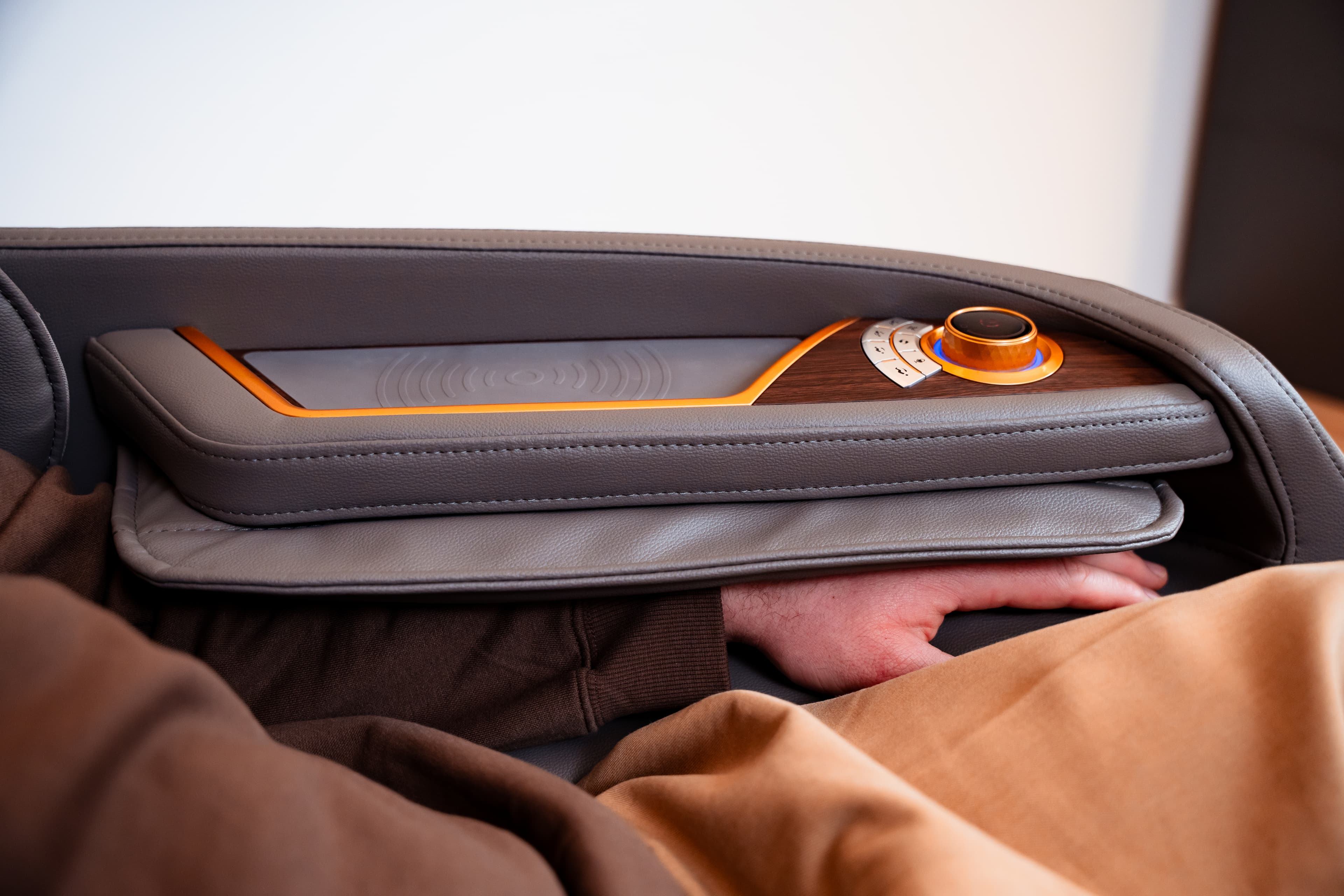 Arm massage met luchtkussens